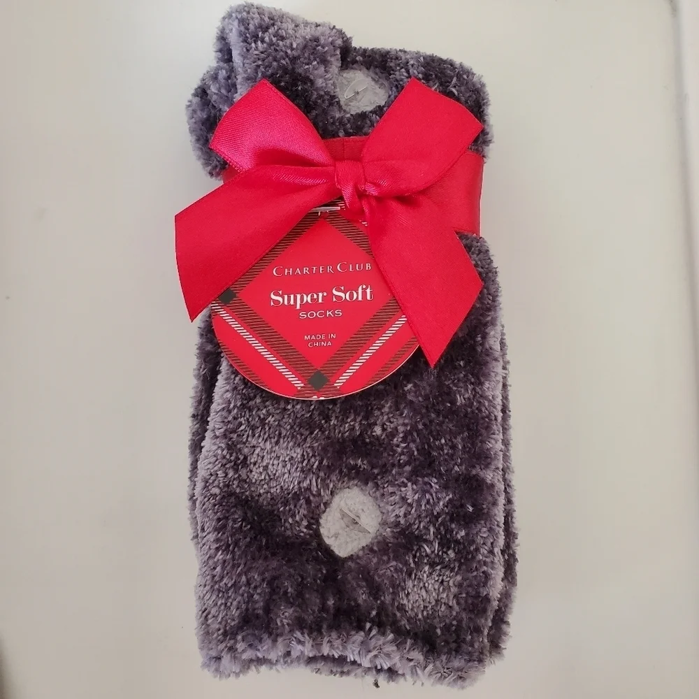 New Charter Club Super Soft Socks NWT